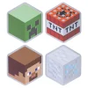 Minecraft Metalen onderzetters (set van 4)