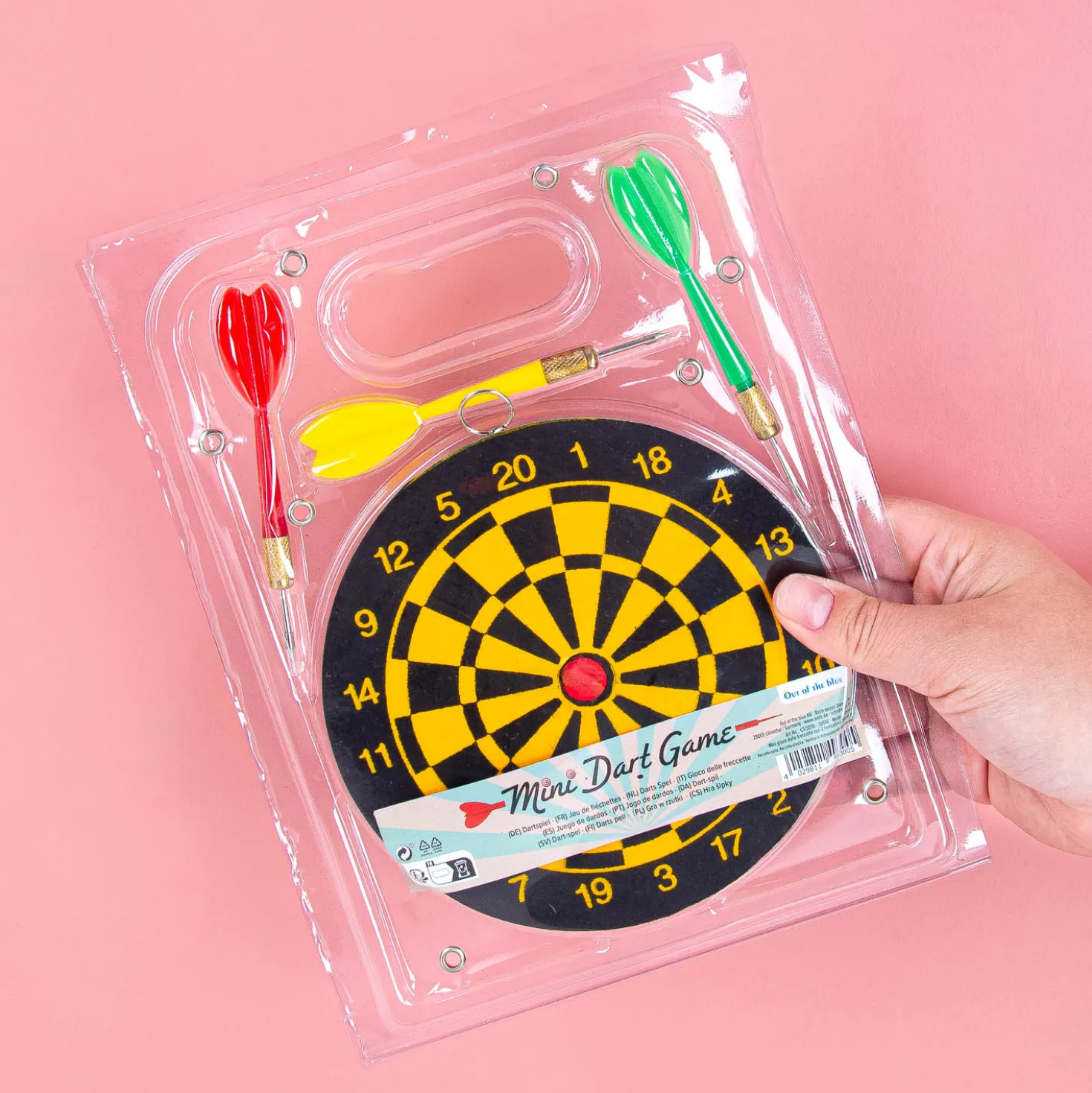 Mini dartbord met 3 darts