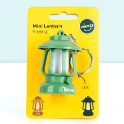 Mini lantaarn sleutelhanger met licht