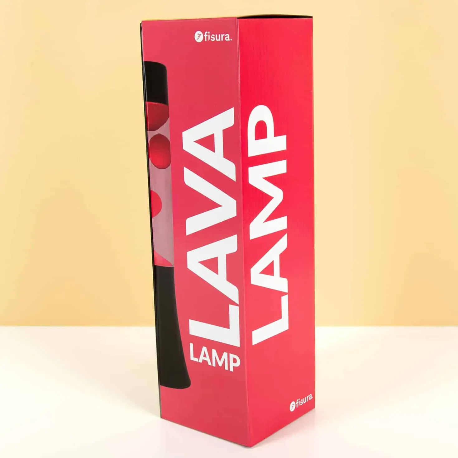 Mini lavalamp roze