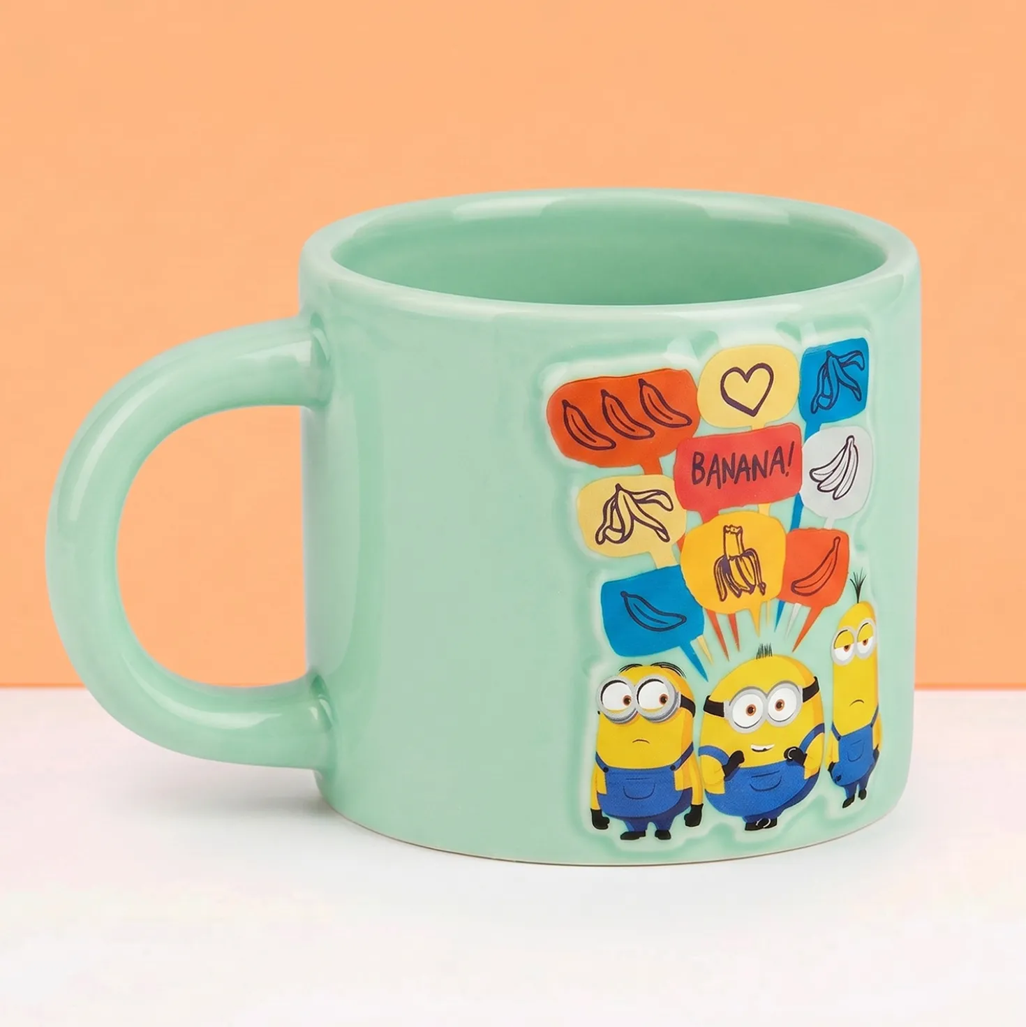 Minions mok met reliëf