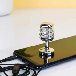 Mini retro microfoon voor smartphone