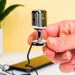 Mini retro microfoon voor smartphone