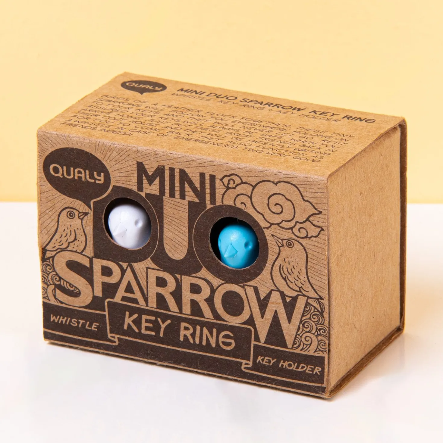 Mini Sparrow Duo Sleutelhanger