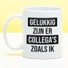Mok Gelukkig zijn er collega’s zoals ik