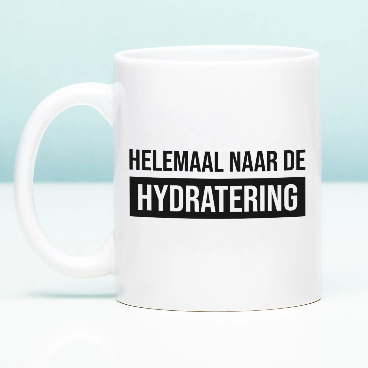 Mok Helemaal naar de hydratering