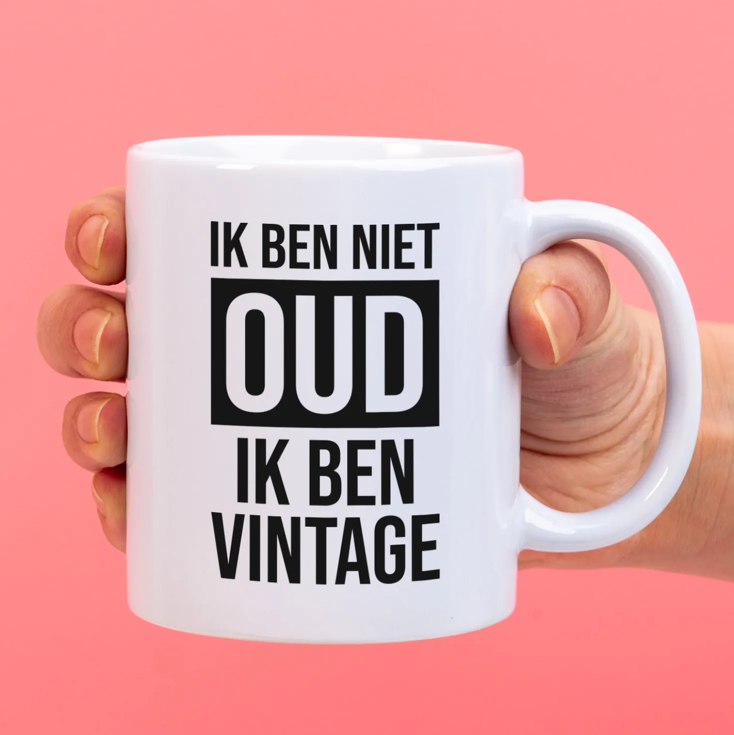 Mok Ik ben niet oud, ik ben vintage
