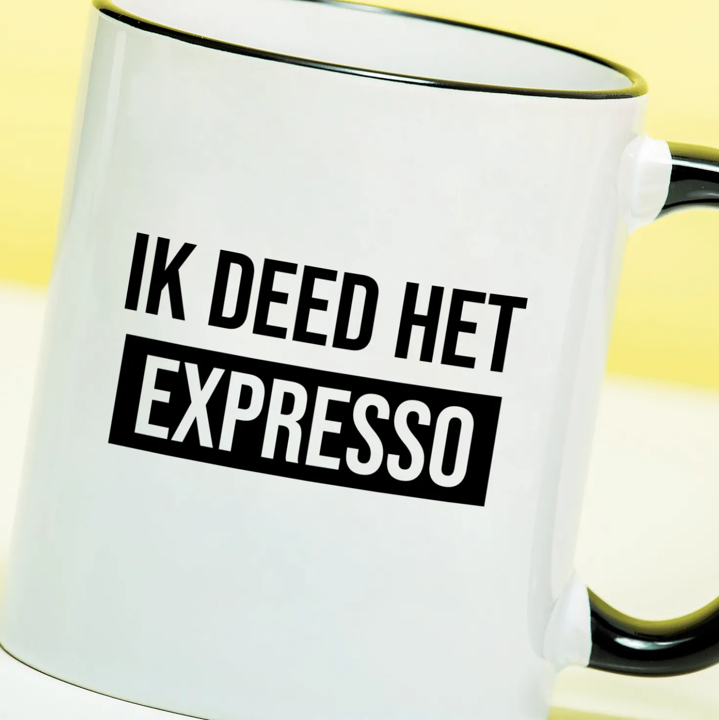 Mok Ik deed het expresso