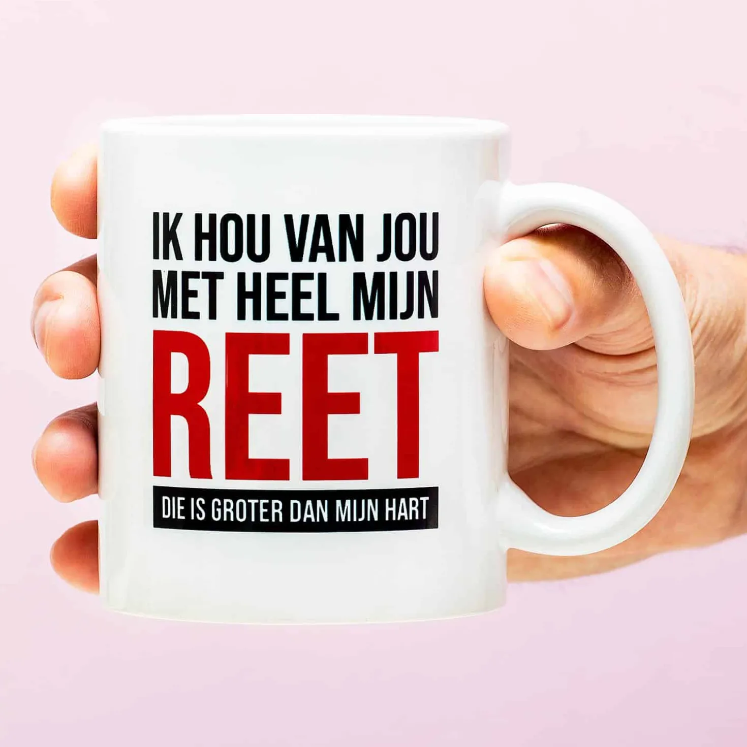 Mok Ik hou van jou met heel mijn reet