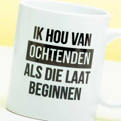 Mok Ik hou van ochtenden als die laat beginnen