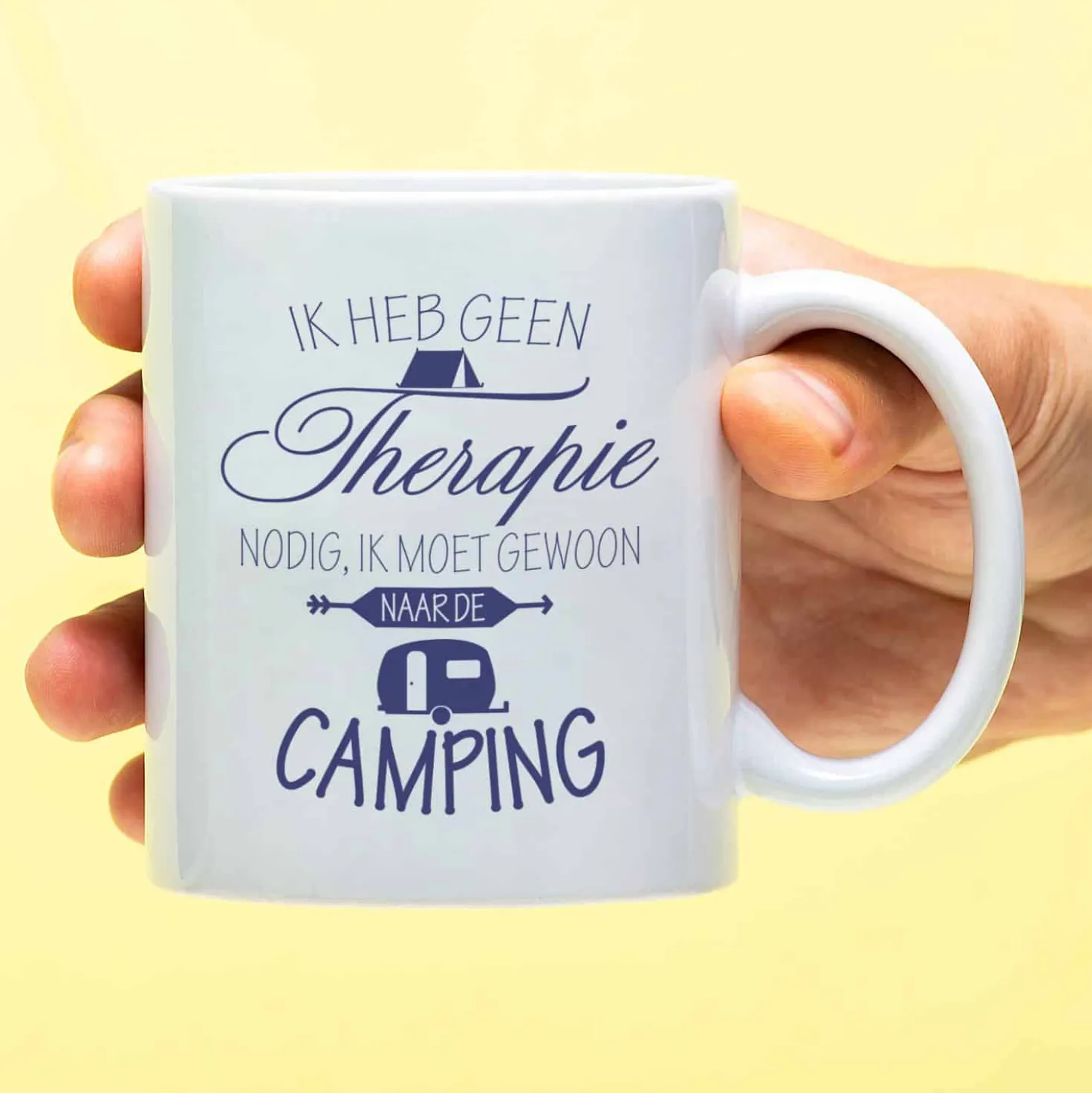 Mok Ik moet naar de camping