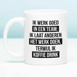 Mok Ik werk goed in een team