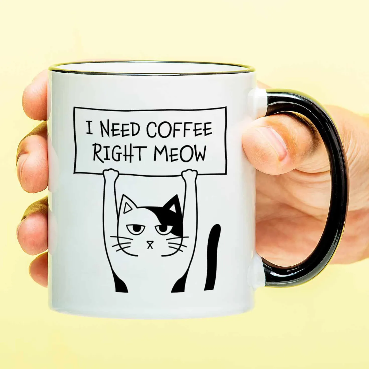 Mok I Need Coffee Right Meow