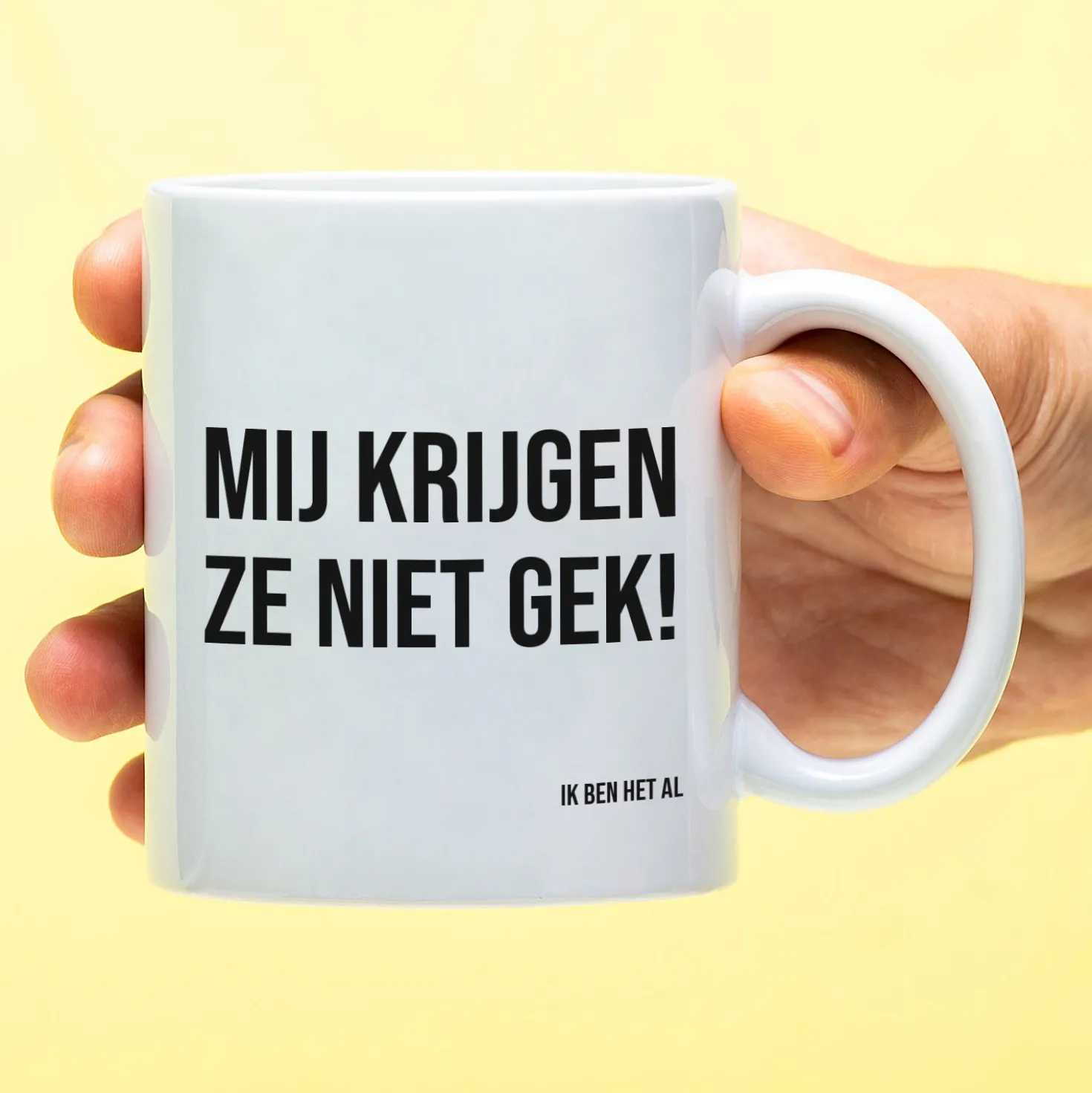 Mok Mij krijgen ze niet gek!