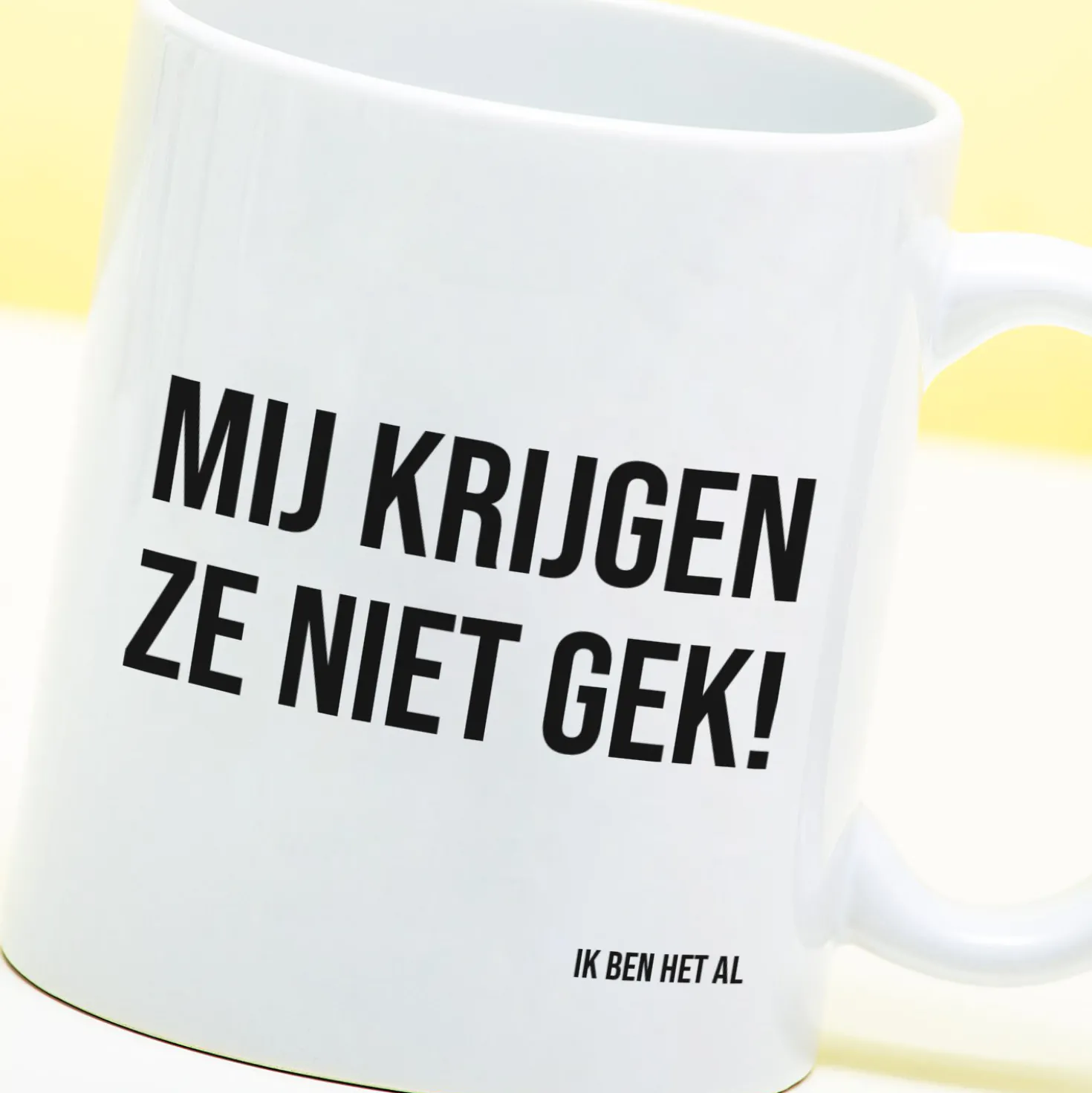 Mok Mij krijgen ze niet gek!
