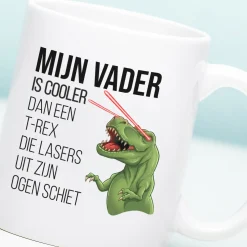 Mok Mijn vader cooler dan een T-Rex