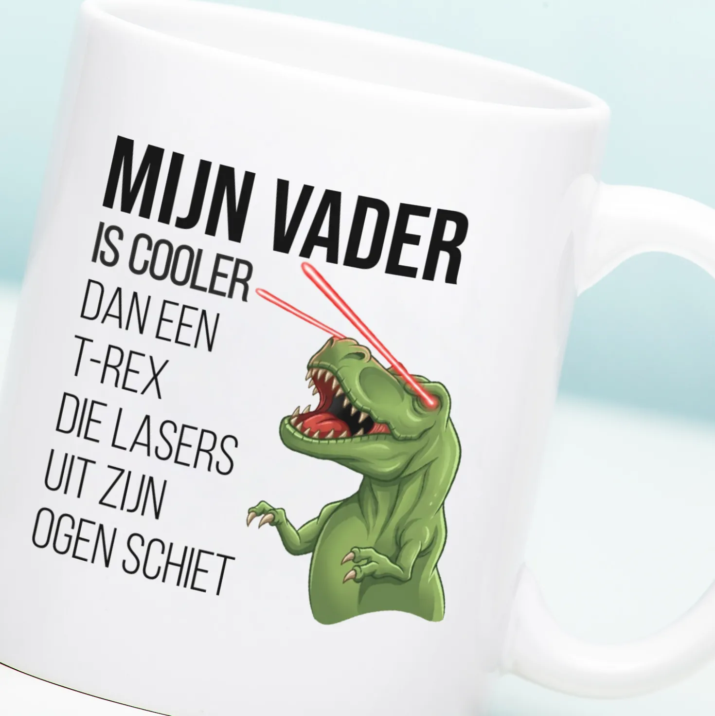 Mok Mijn vader cooler dan een T-Rex