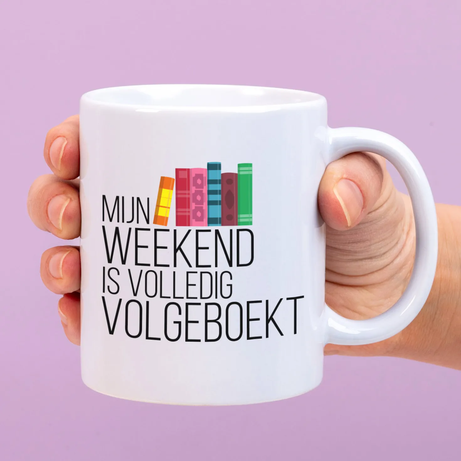 Mok Mijn weekend is volgeboekt