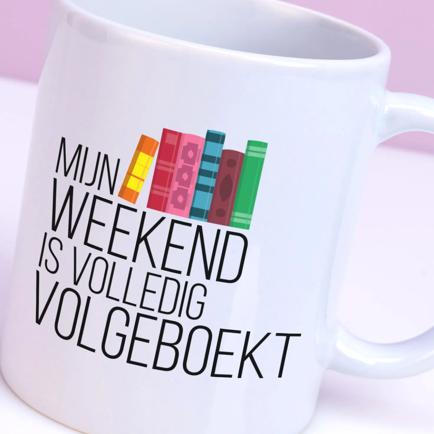 Mok Mijn weekend is volgeboekt
