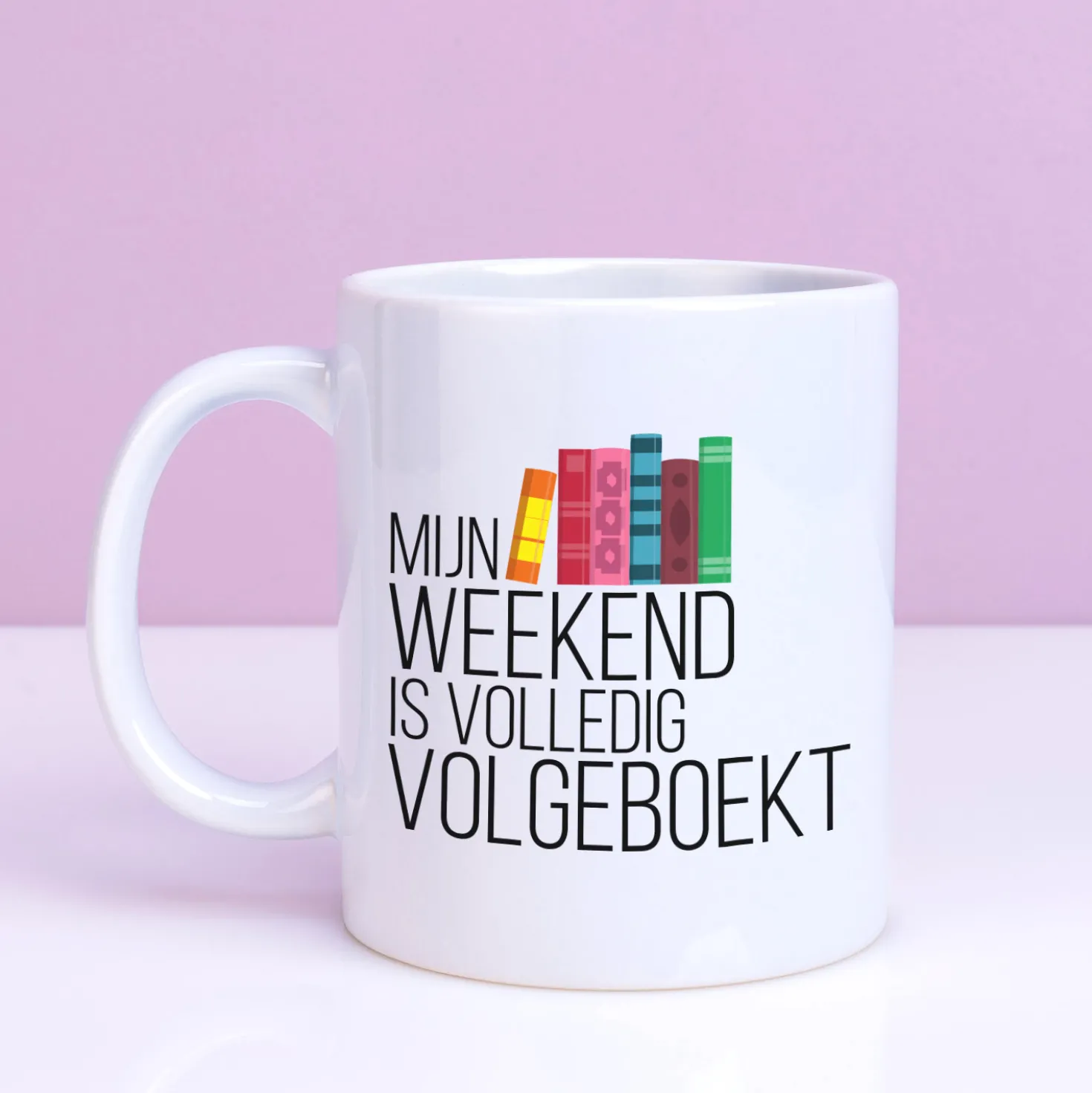 Mok Mijn weekend is volgeboekt