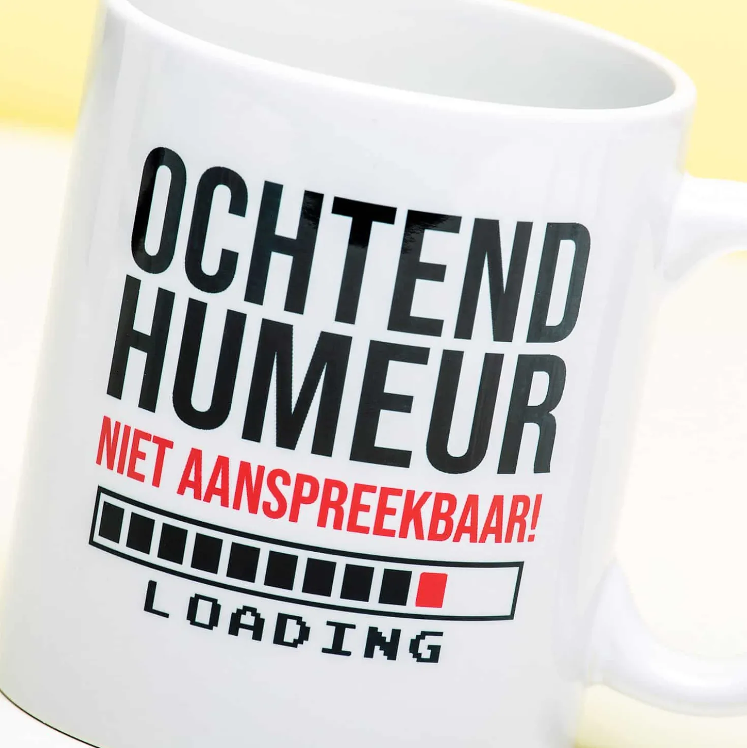 Mok Ochtendhumeur niet aanspreekbaar