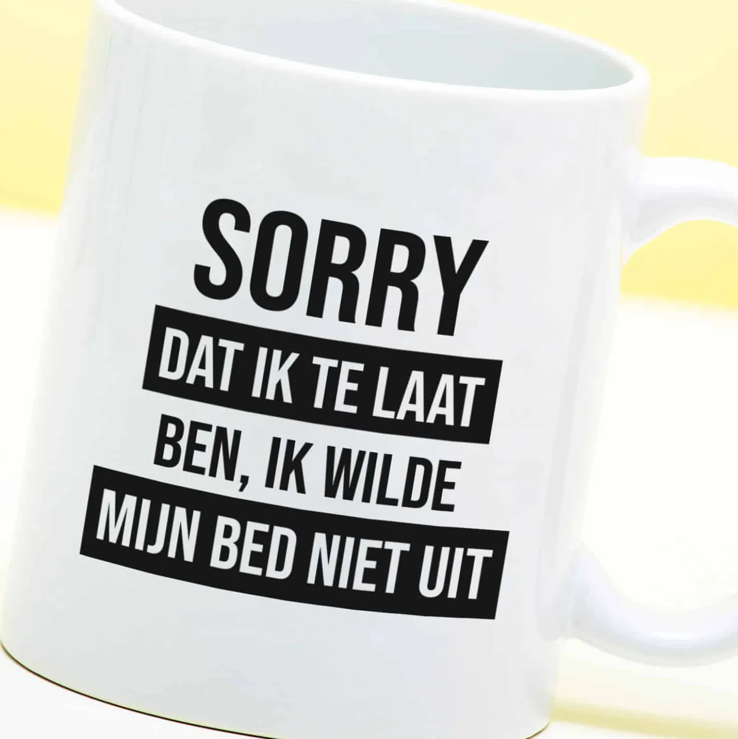 Mok Sorry dat ik te laat ben