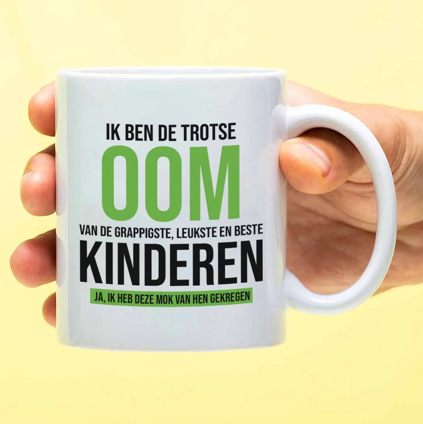 Mok Trots op de leukste kinderen – Oom