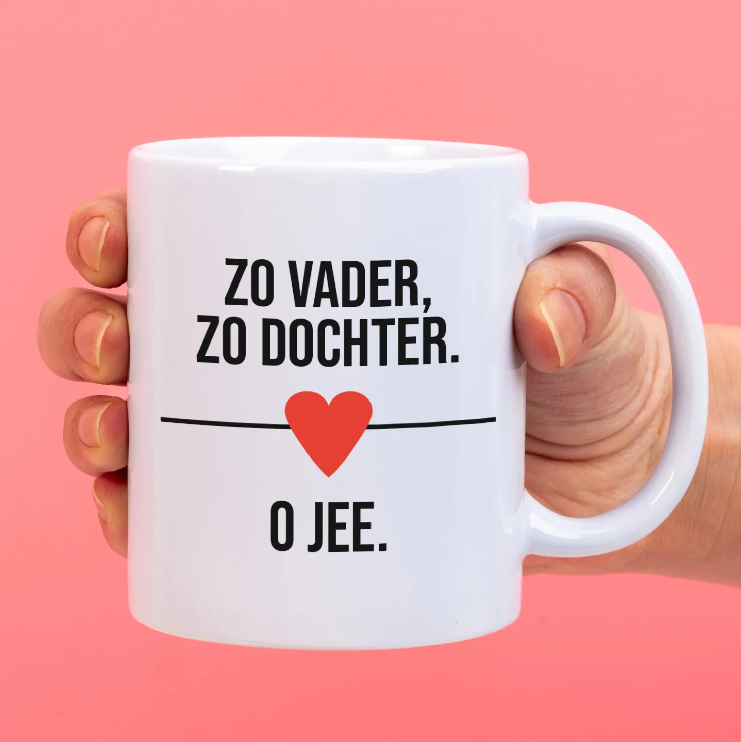 Mok Zo vader, zo dochter
