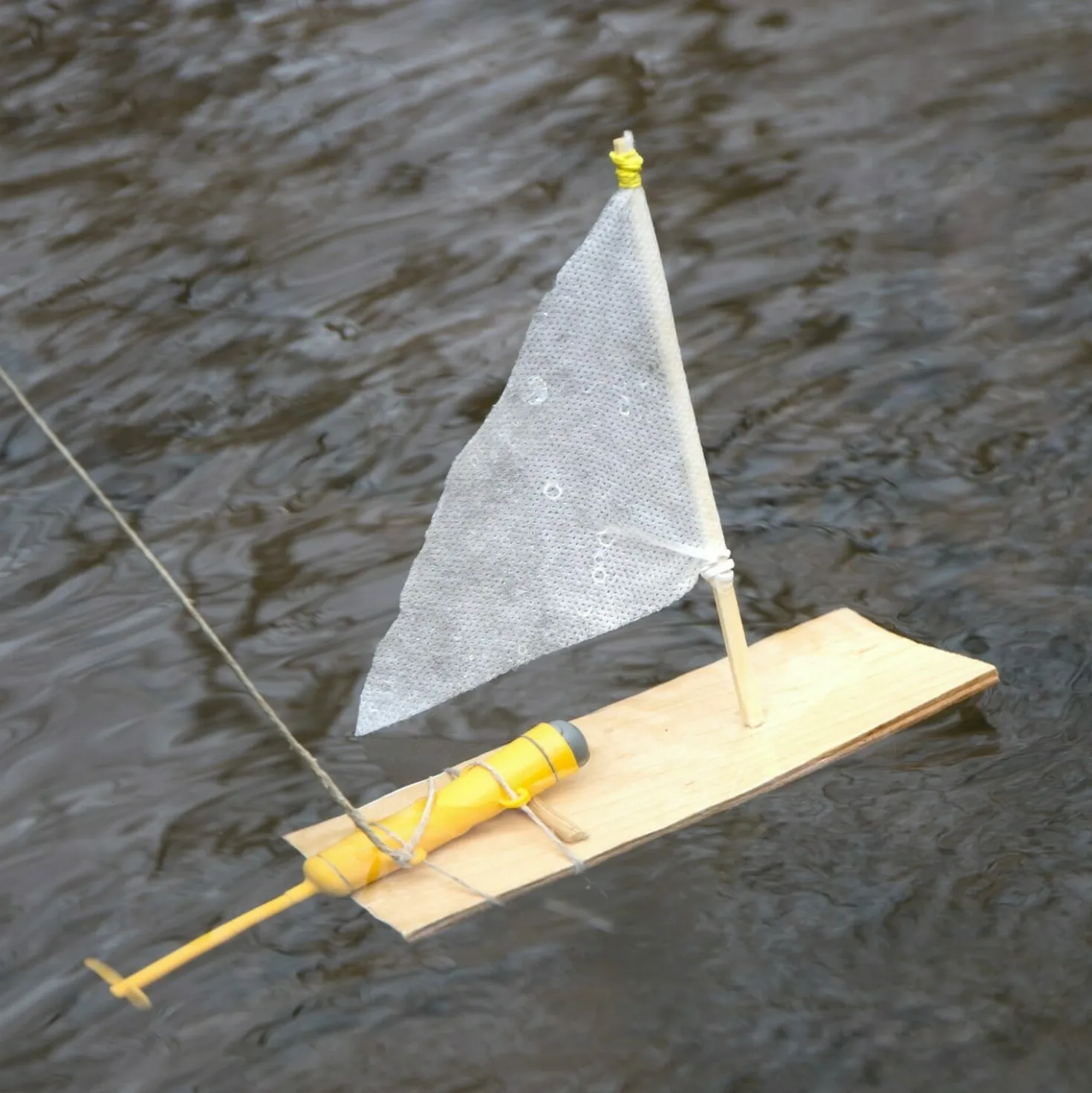 Motor voor DIY bootje