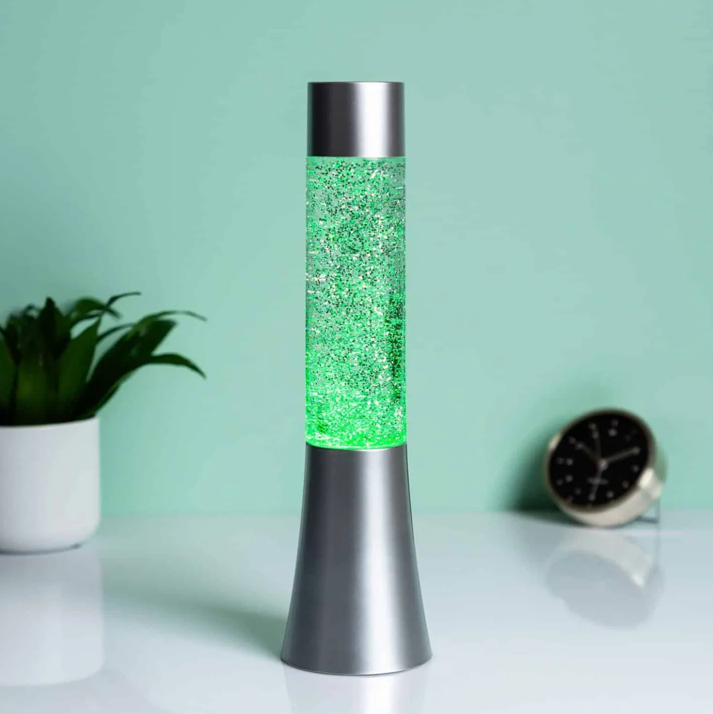 Multicolor glitterlamp