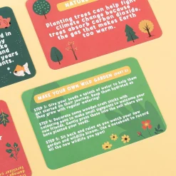 Natuur triviakaarten voor kids