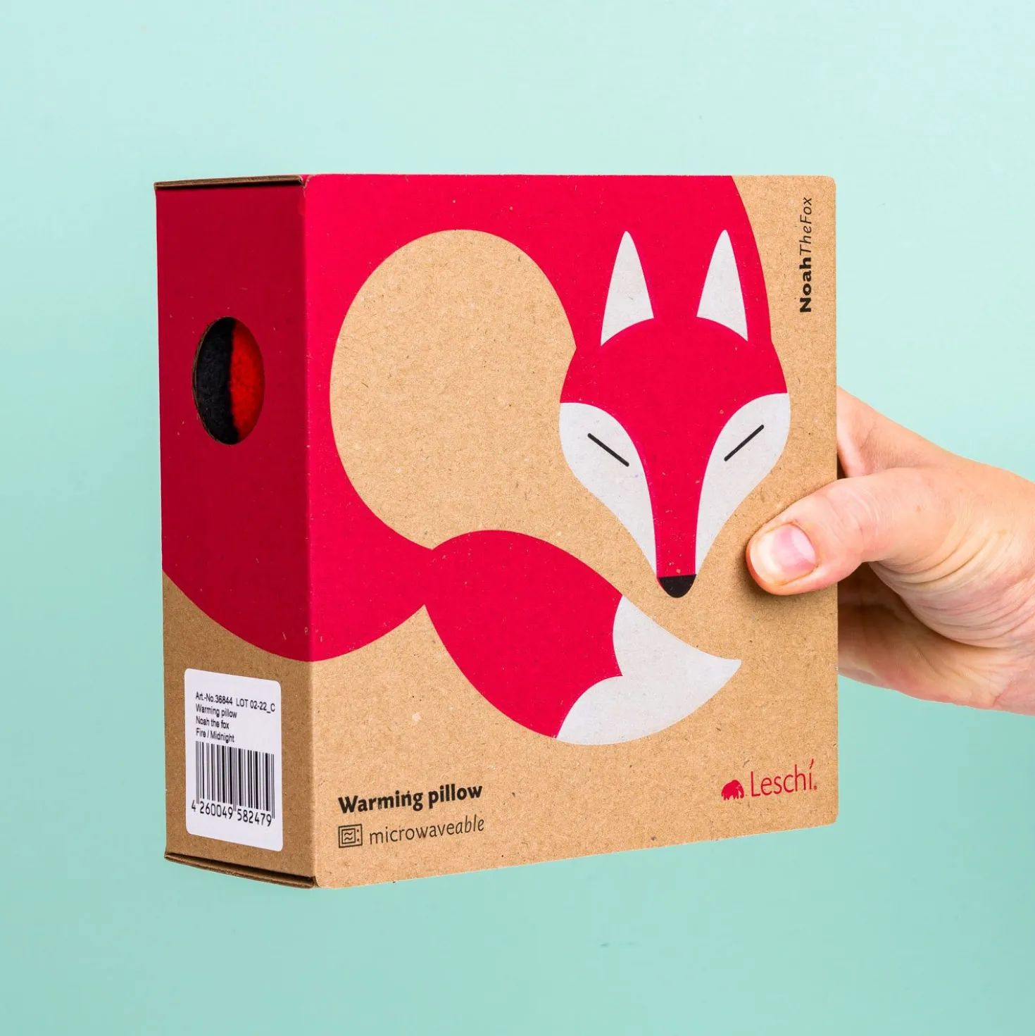 Noah The Fox Verwarmd Nekkussen