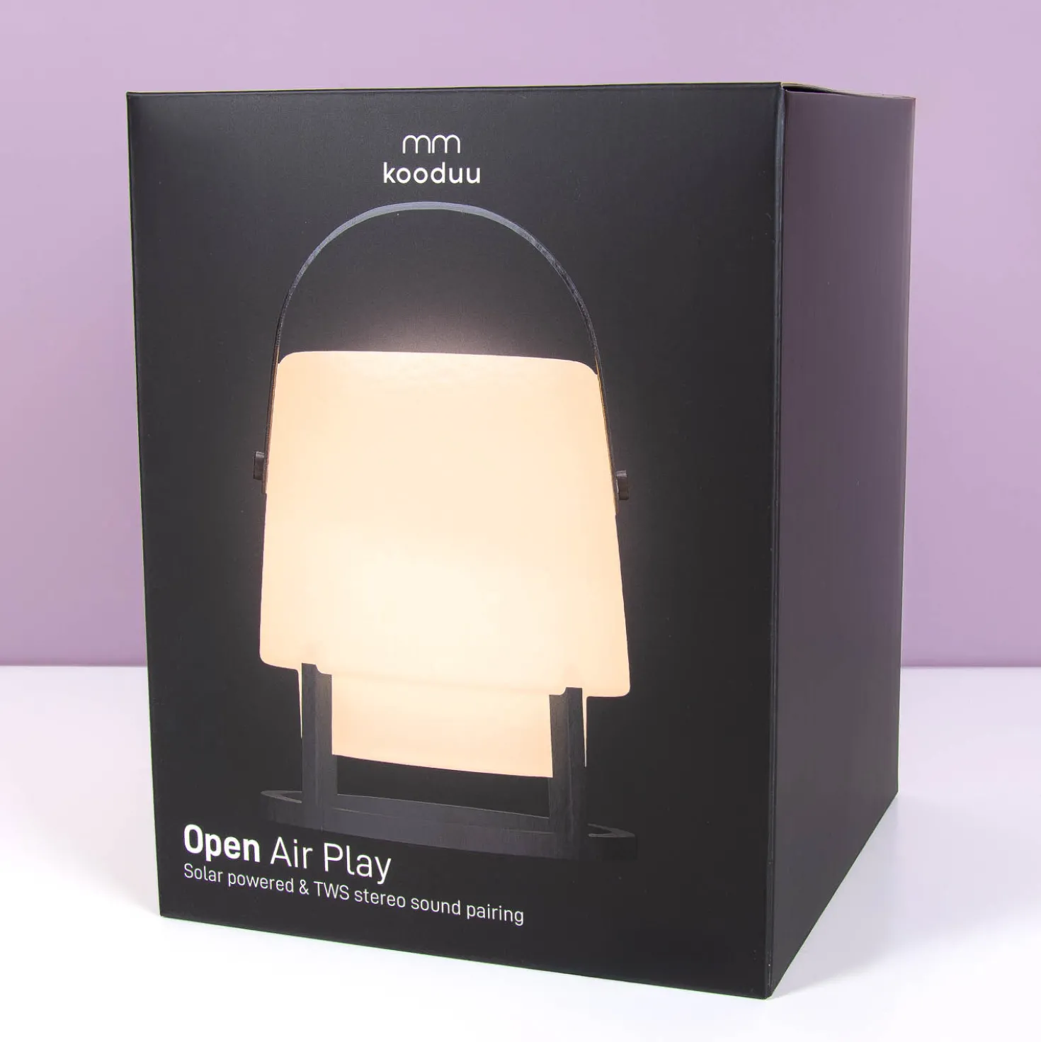 Open Air Play Bluetooth speaker en lamp