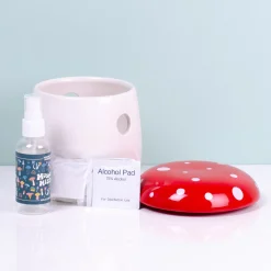 Paddenstoel groei set