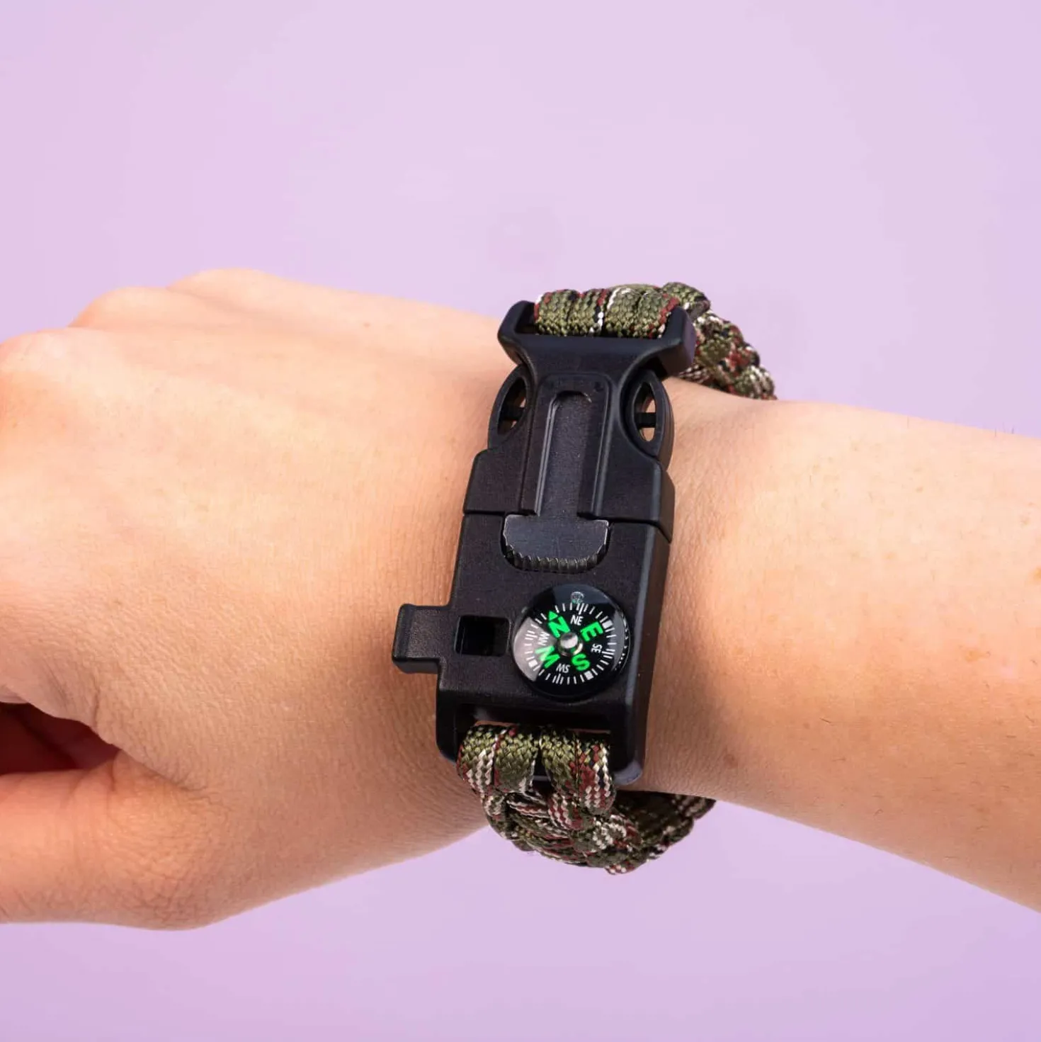Paracord 5 In 1 Survival Armband
