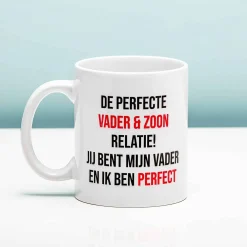 Perfecte Vader En Zoon Relatie Mok