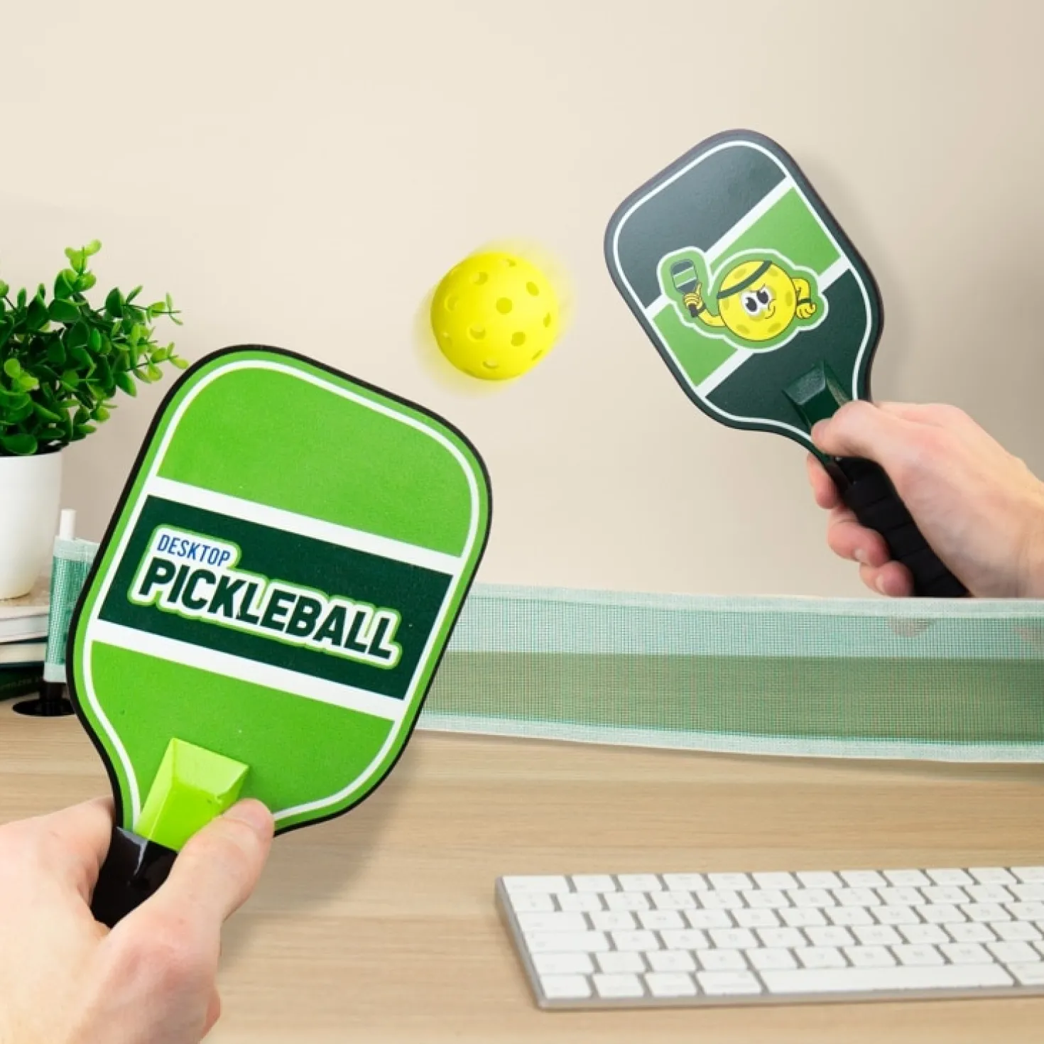 Pickleball voor op je bureau