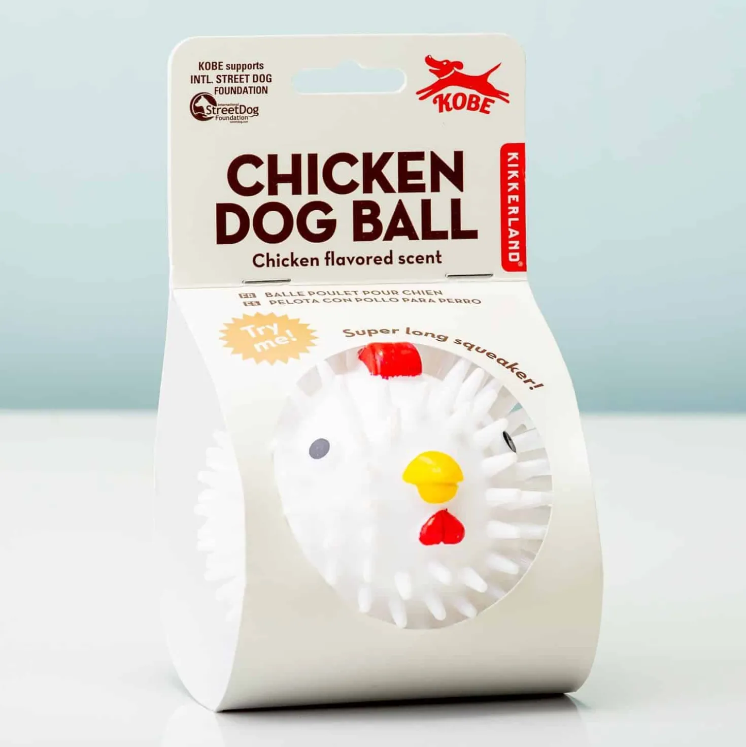 Piepbal voor hond met geur