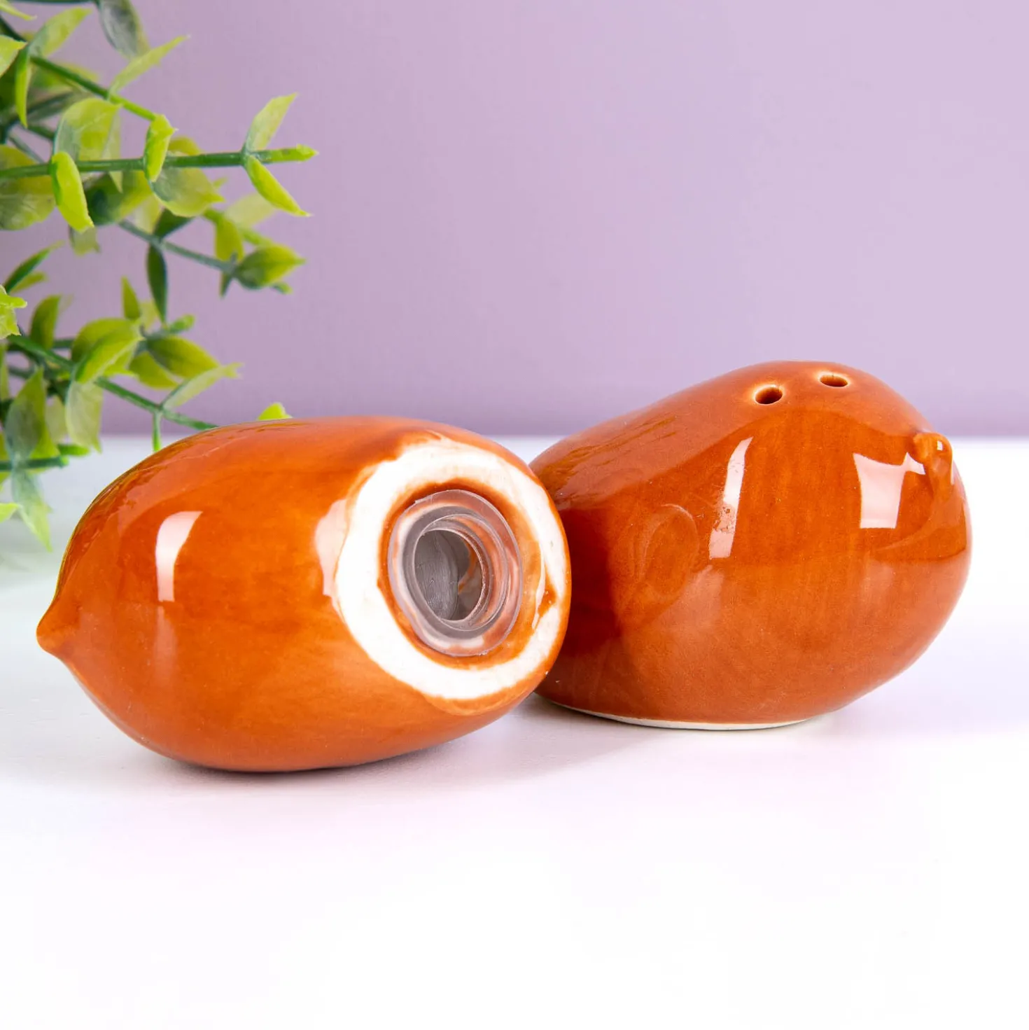 Pinda peper- en zoutstel