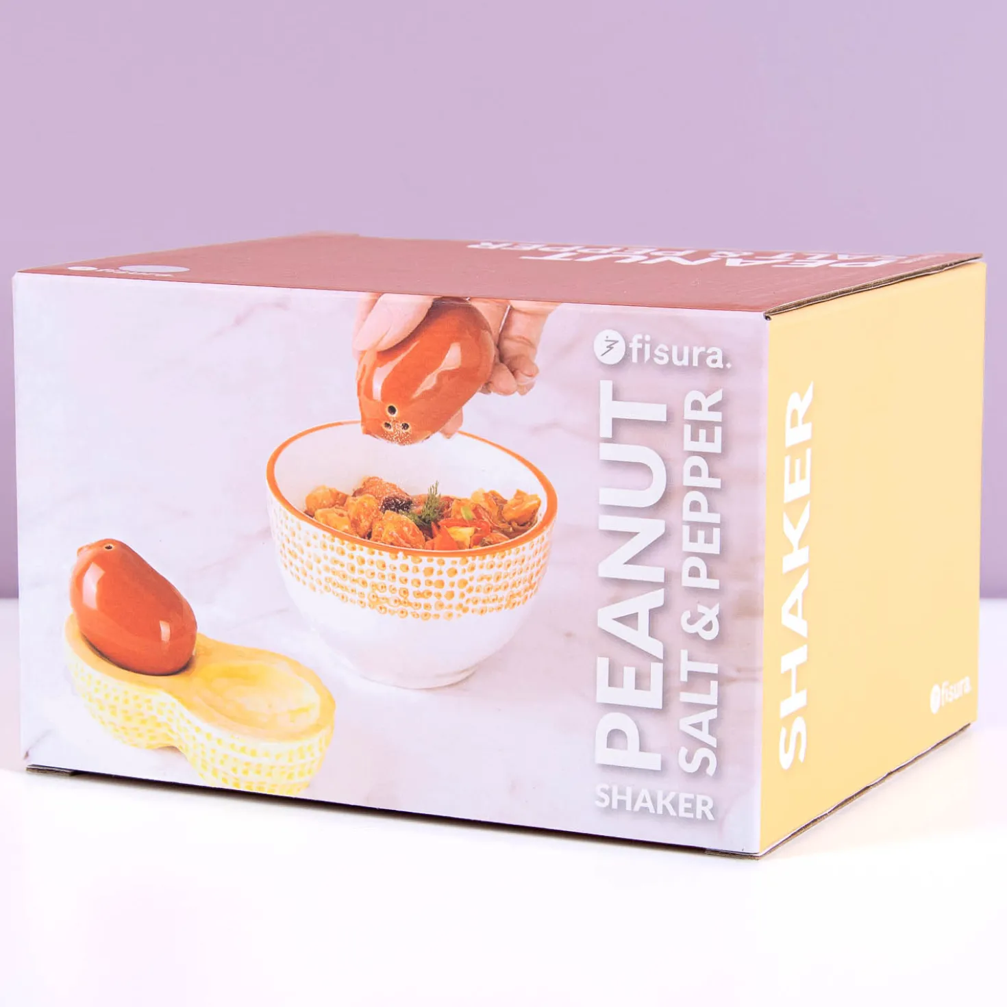 Pinda peper- en zoutstel