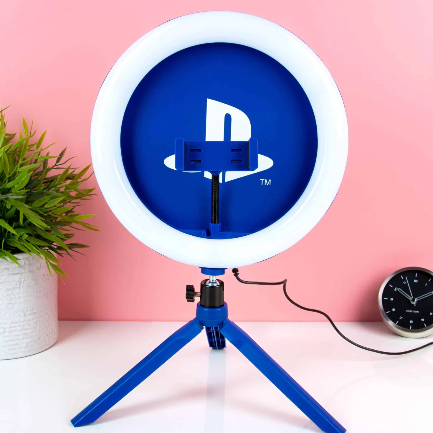 PlayStation Selfie streaming ringlamp