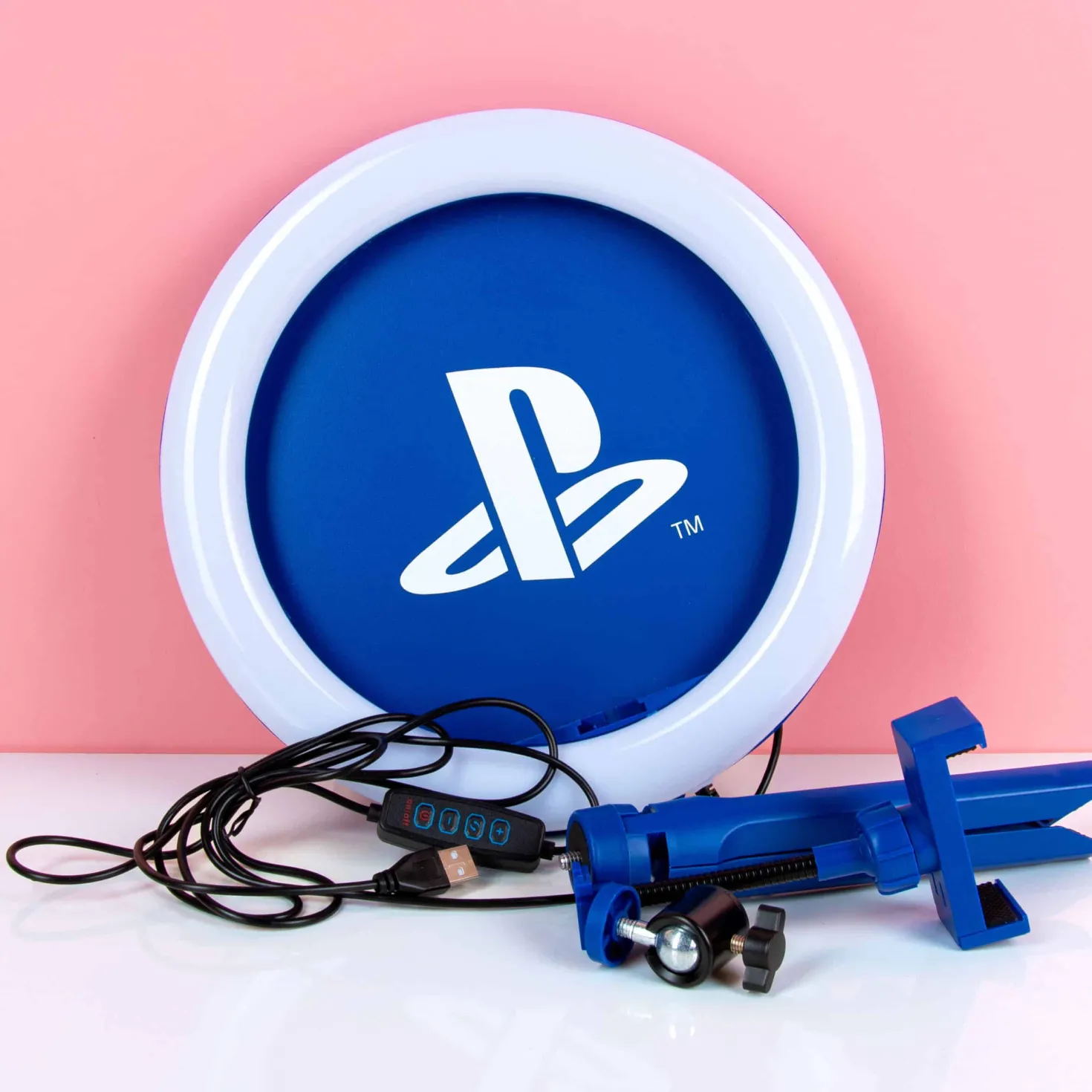 PlayStation Selfie streaming ringlamp