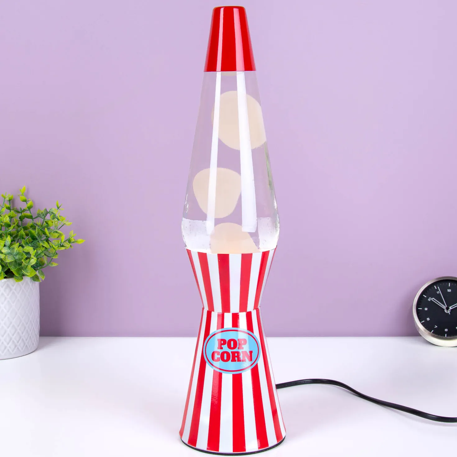 Popcorn bullet lavalamp