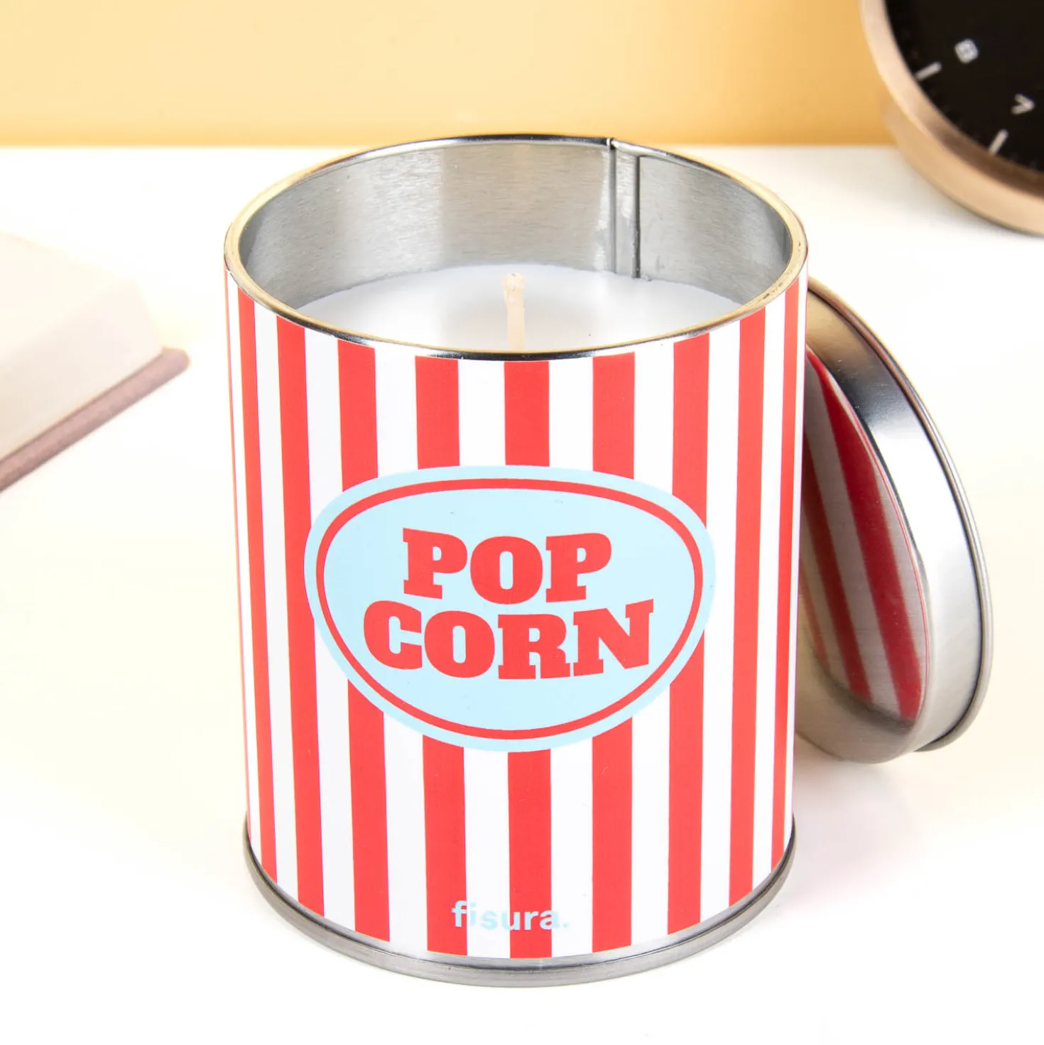 Popcorn geurkaars