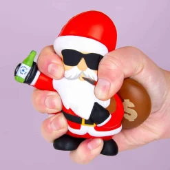 Pratende kerstman stressbal