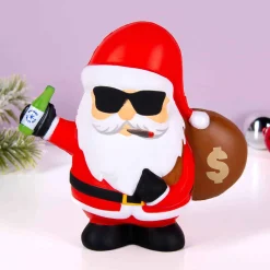 Pratende kerstman stressbal