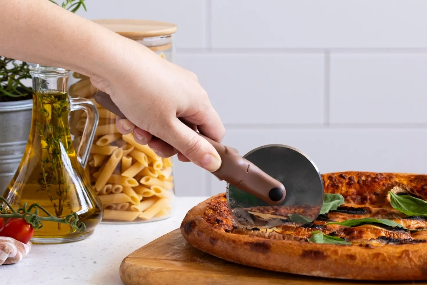 Puperoni pizzasnijder