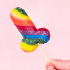 Regenboog Pride lolly
