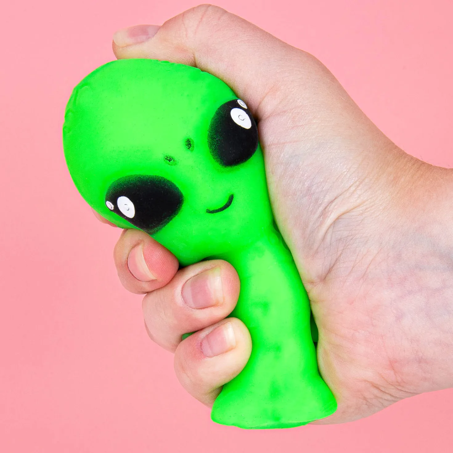 Rekbare glow in the dark Alien