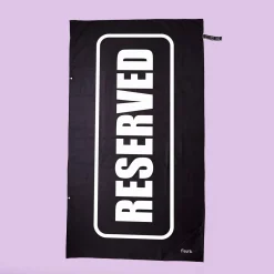 Reserved strandlaken